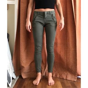 Army Green Casual Pant